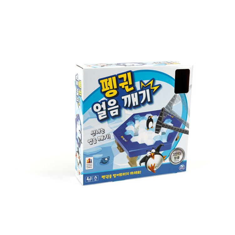 Corrugated Paper Box for Scene Games Penguin